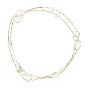 Kendra Scott White Station Necklace